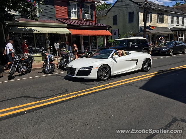 Audi R8 spotted in New Hope, Pennsylvania