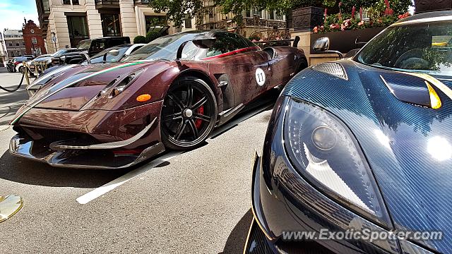 Pagani Huayra spotted in London, United Kingdom