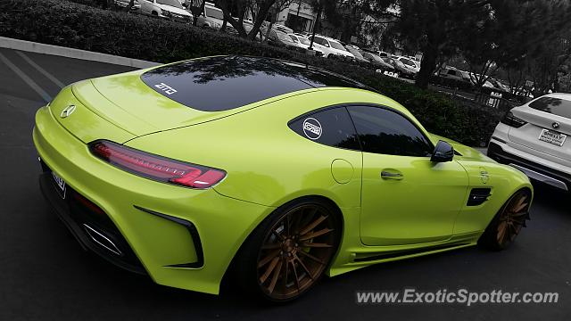 Mercedes AMG GT spotted in Newport Beach, California