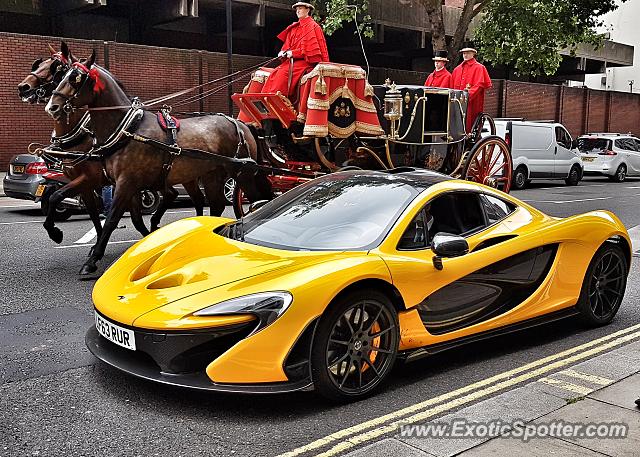 Mclaren P1 spotted in London, United Kingdom