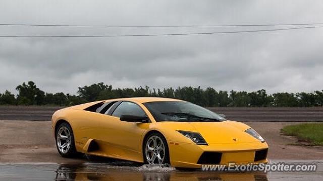 Lamborghini Murcielago spotted in Liberty, Texas