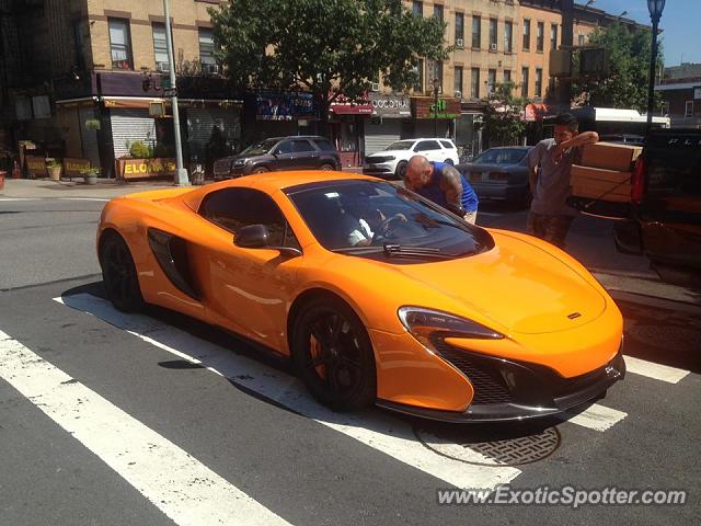 Mclaren 650S spotted in Brooklyn, New York