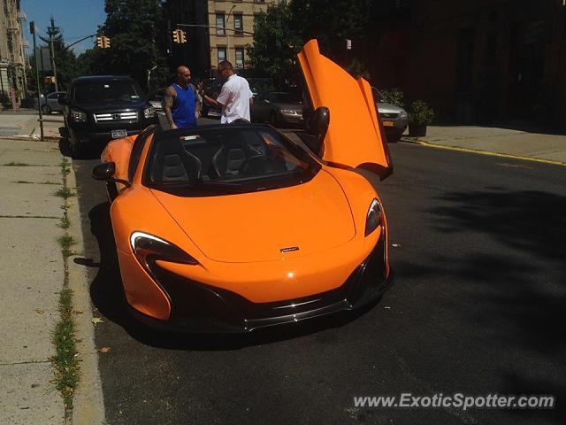 Mclaren 650S spotted in Brooklyn, New York