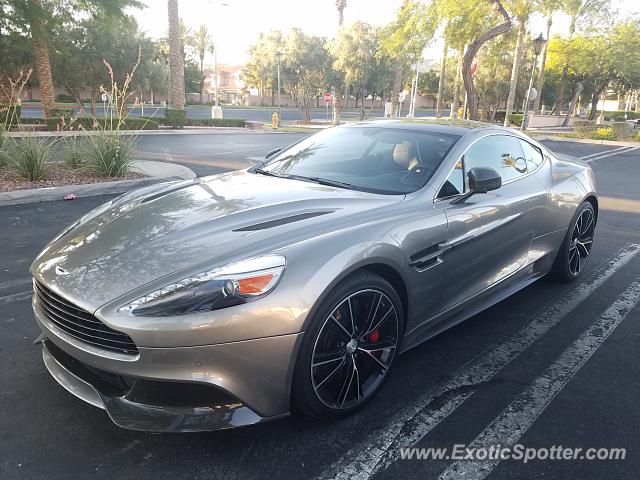 Aston Martin Vanquish spotted in Henderson, Nevada
