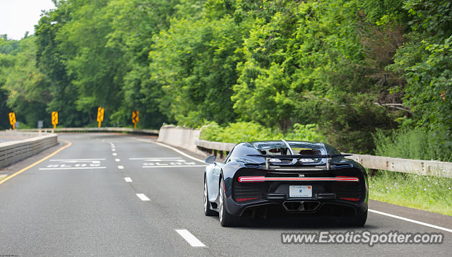 Bugatti Chiron spotted in Greenwich, Connecticut