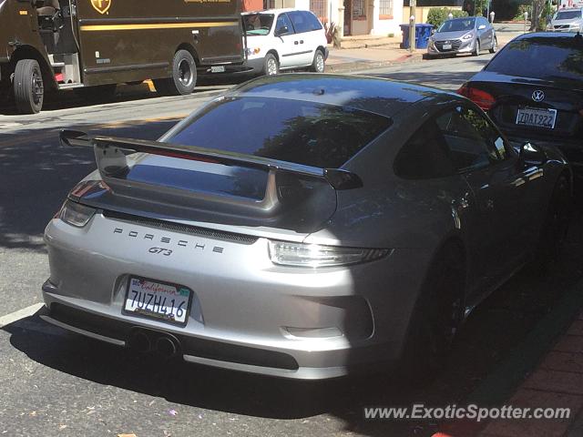 Porsche 911 GT3 spotted in San Luis Obispo, California