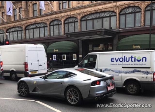 Ferrari 812 Superfast spotted in London, United Kingdom