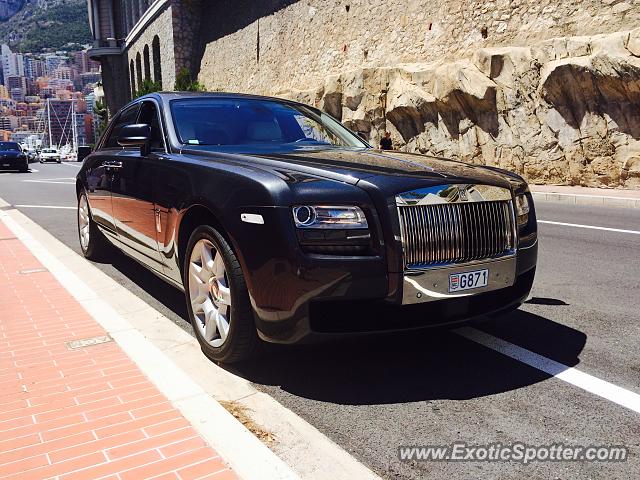 Rolls-Royce Ghost spotted in Monte Carlo, Monaco