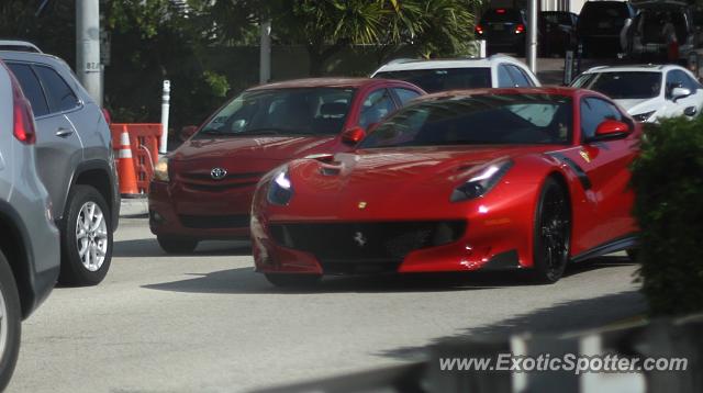 Ferrari F12 spotted in Miami, Florida