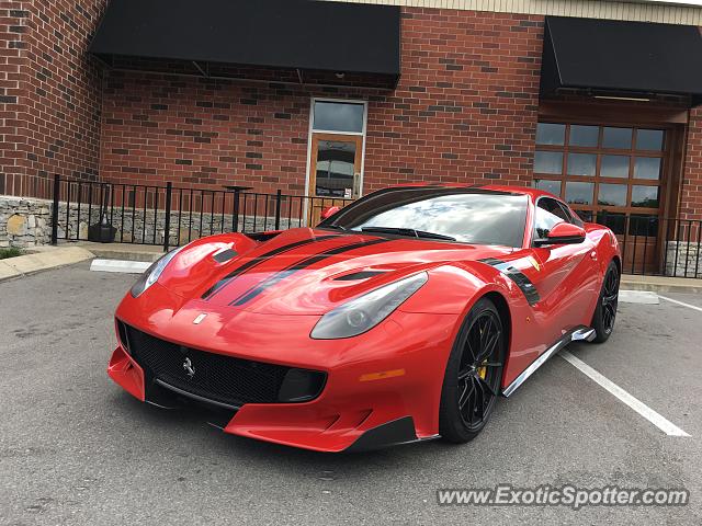 Ferrari F12 spotted in Nashville, Tennessee