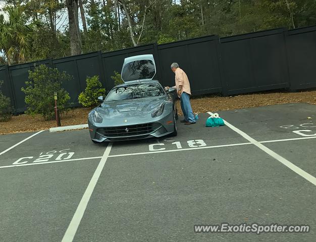 Ferrari F12 spotted in Bluffton, South Carolina