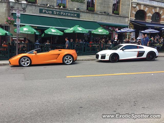 Lamborghini Gallardo spotted in Quebec, Canada