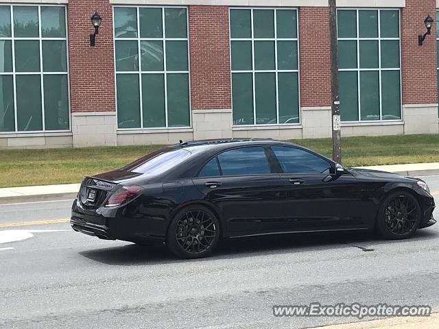 Mercedes S65 AMG spotted in Annapolis, Maryland