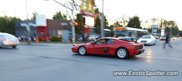 Ferrari Testarossa spotted in London, Ontairo, Canada