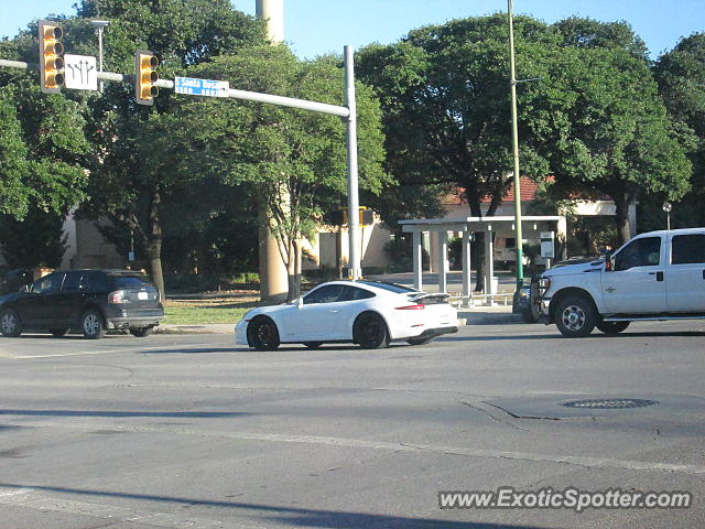 Porsche 911 spotted in San Antonio, Texas