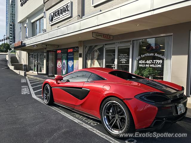Mclaren 570S spotted in Buckhead, Georgia