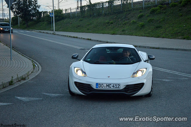 Mclaren MP4-12C spotted in Warsaw, Poland