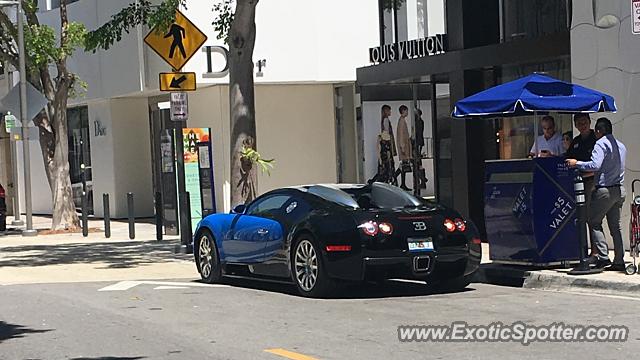 Bugatti Veyron spotted in Miami, Florida