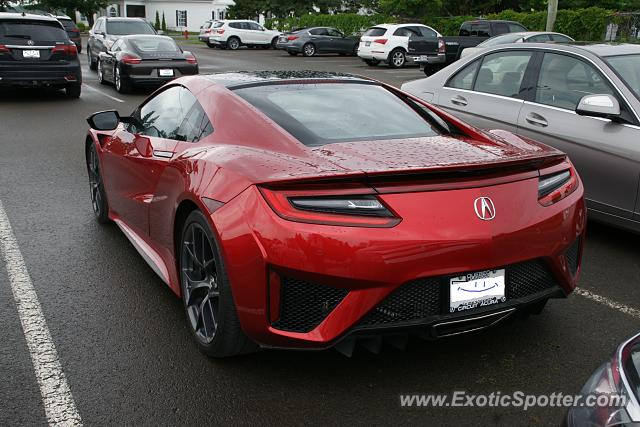 Acura NSX spotted in Boischatel, Canada