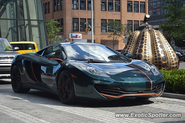 Mclaren MP4-12C spotted in Manhattan, New York