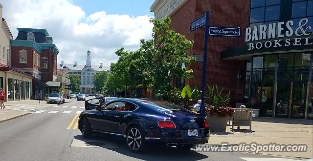 Bentley Continental spotted in Columbus, Ohio