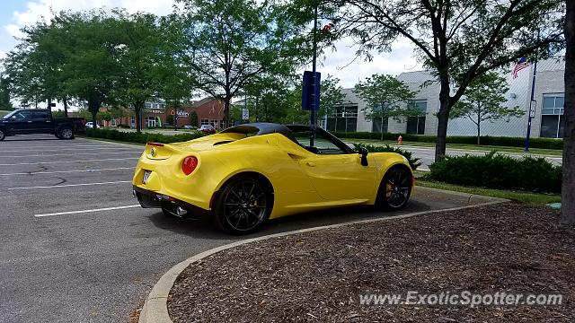 Alfa Romeo 4C spotted in Columbus, Ohio