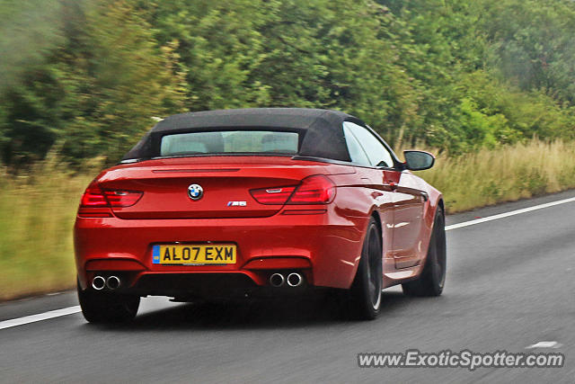 BMW M6 spotted in A27, United Kingdom