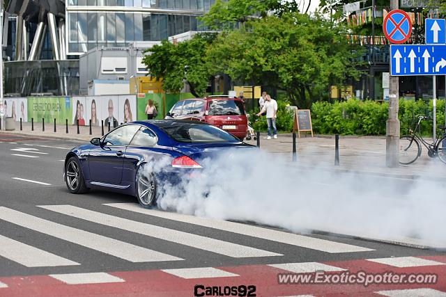 BMW M6 spotted in Warsaw, Poland