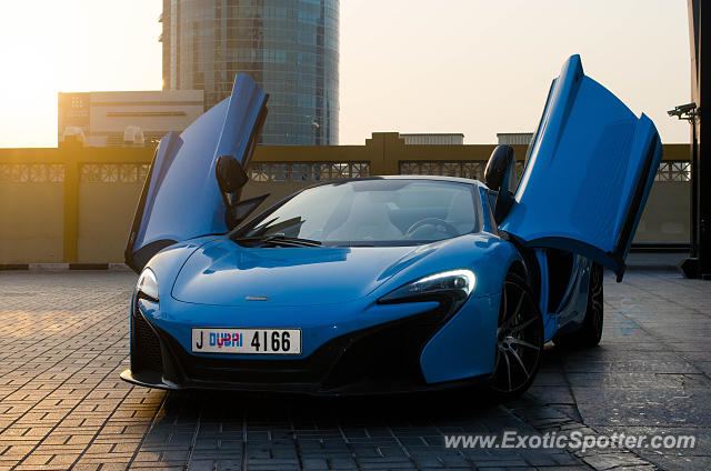 Mclaren 650S spotted in Dubai, United Arab Emirates