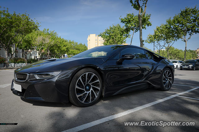 BMW I8 spotted in Platja d'Aro, Spain