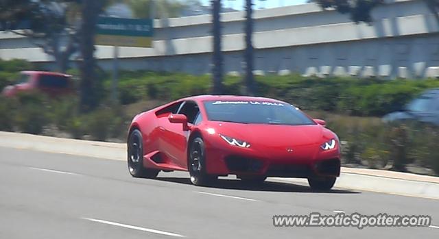 Lamborghini Huracan spotted in San Diego, California