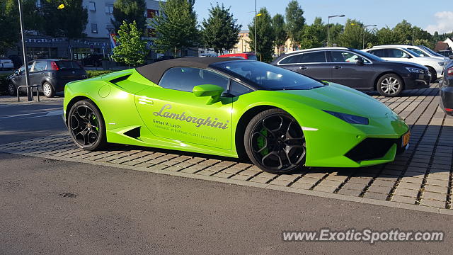 Lamborghini Huracan spotted in Mondorf, Luxembourg