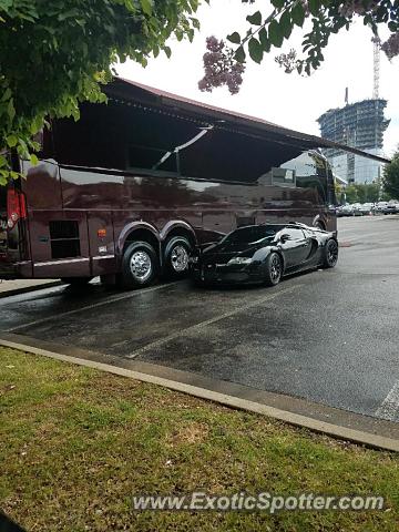 Bugatti Veyron spotted in Nashville, Tennessee