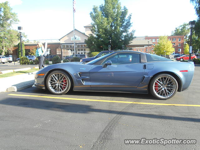 Chevrolet Corvette ZR1 spotted in Bozeman, Montana