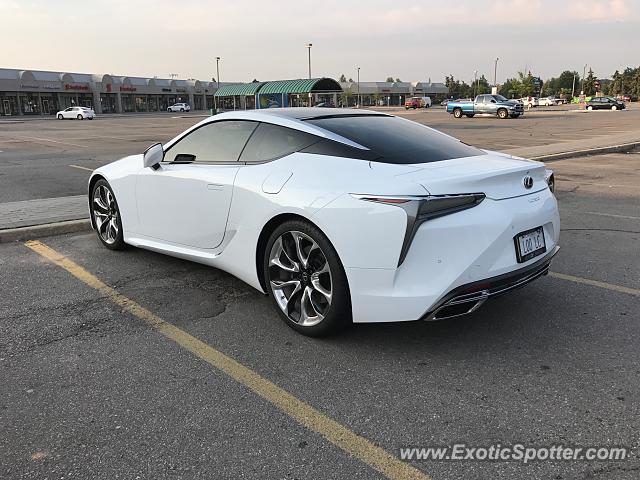 Lexus LC 500 spotted in Oakville, Canada