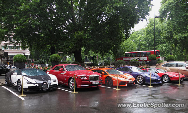 Bugatti Veyron spotted in London, United Kingdom