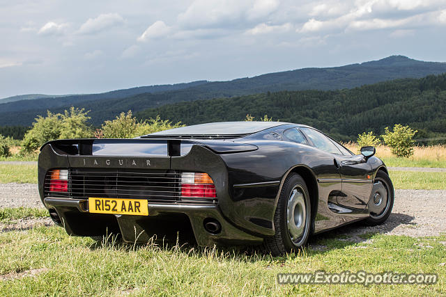 Jaguar XJ220 spotted in Nürburg, Germany