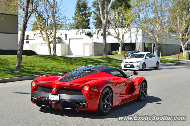 Ferrari LaFerrari spotted in Orange County, California