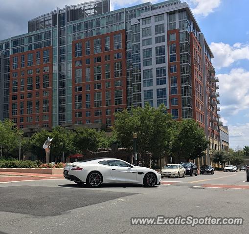 Aston Martin Vanquish spotted in Reston, Virginia