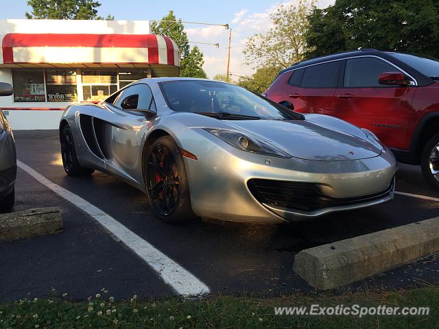 Mclaren MP4-12C spotted in Bloomington, Indiana