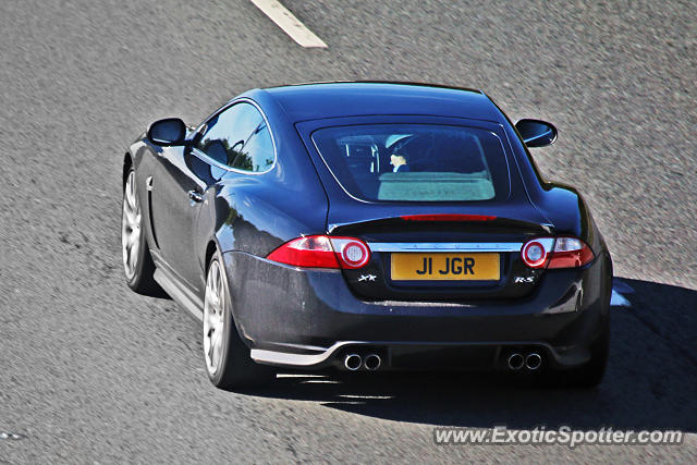 Jaguar XKR-S spotted in Bramham, United Kingdom