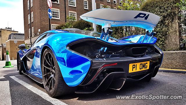 Mclaren P1 spotted in London, United Kingdom