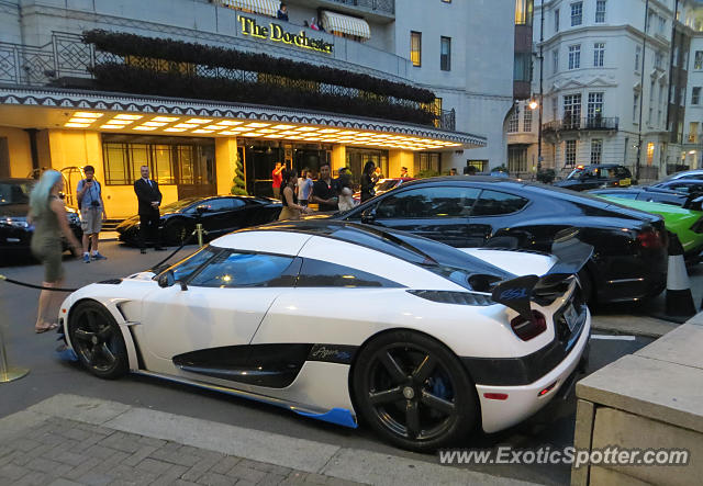 Koenigsegg Agera R spotted in London, United Kingdom
