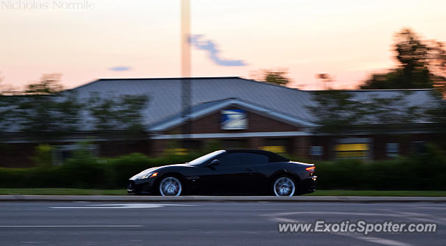 Maserati GranCabrio spotted in Charlotte, North Carolina