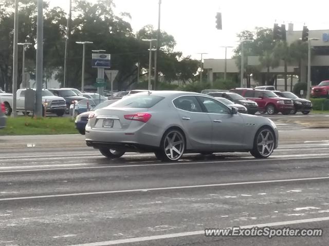 Maserati Ghibli spotted in Brandon, Florida