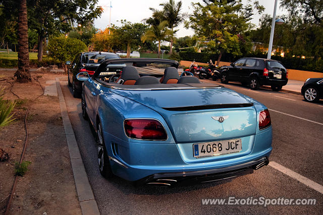 Bentley Continental spotted in San Pedro, Spain