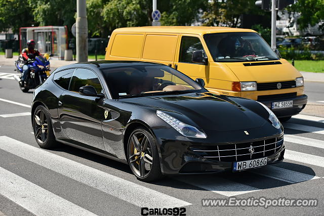 Ferrari FF spotted in Warsaw, Poland
