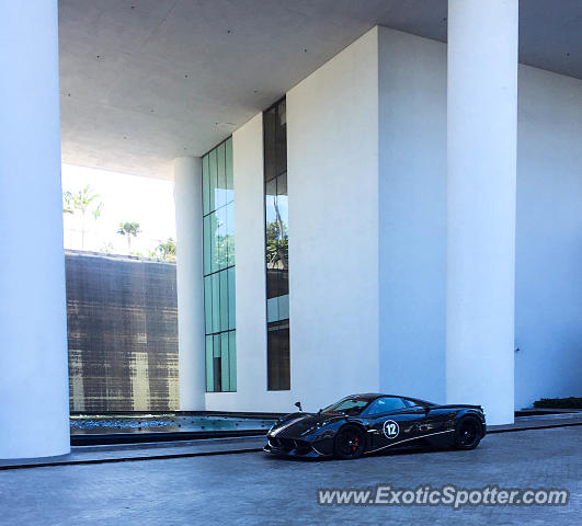 Pagani Huayra spotted in Miami, Florida