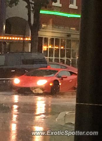 Lamborghini Huracan spotted in Gainesvile, Florida