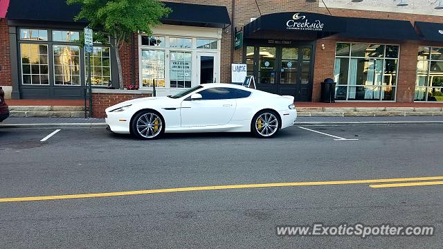 Aston Martin DB9 spotted in Gahanna, Ohio